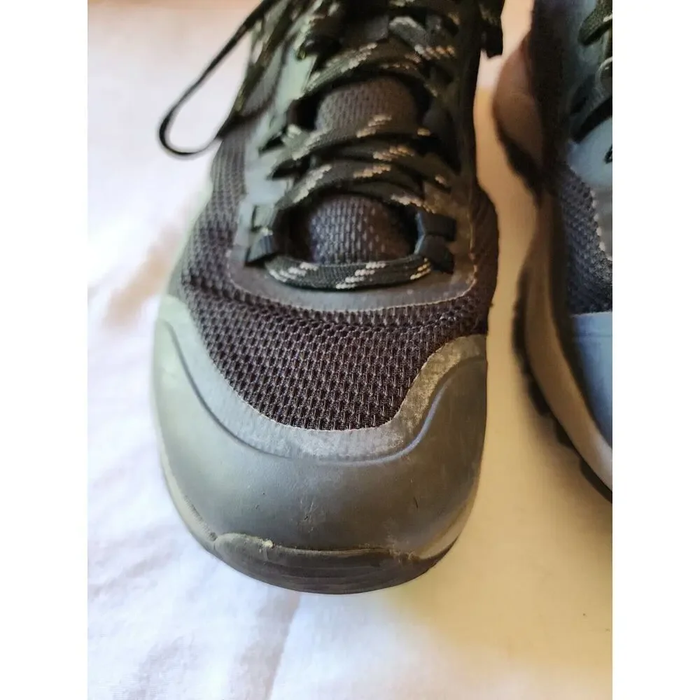North Face Men's 9.5 Black And Gray Shoes trail